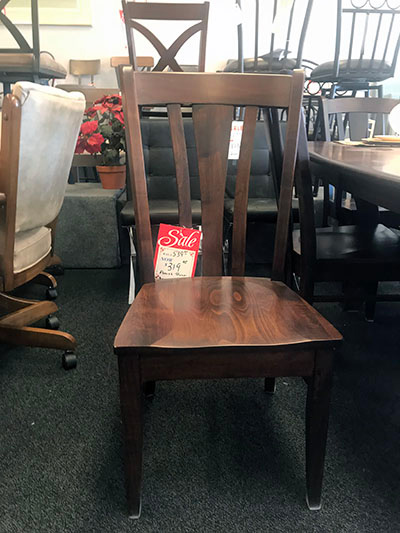 Amish wood chair