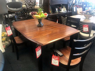 Amish wood table